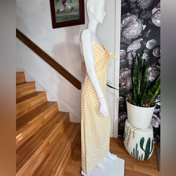 BHLDN Significant Other Allure Adelle Sunflower Embroidered / size 6 - Picture 3 of 5